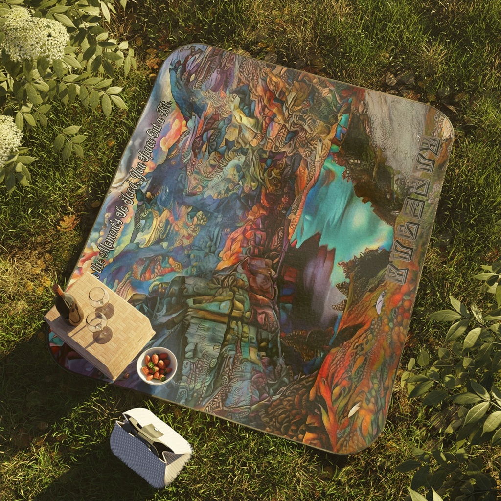 When The Moment's So Good Picnic Blanket